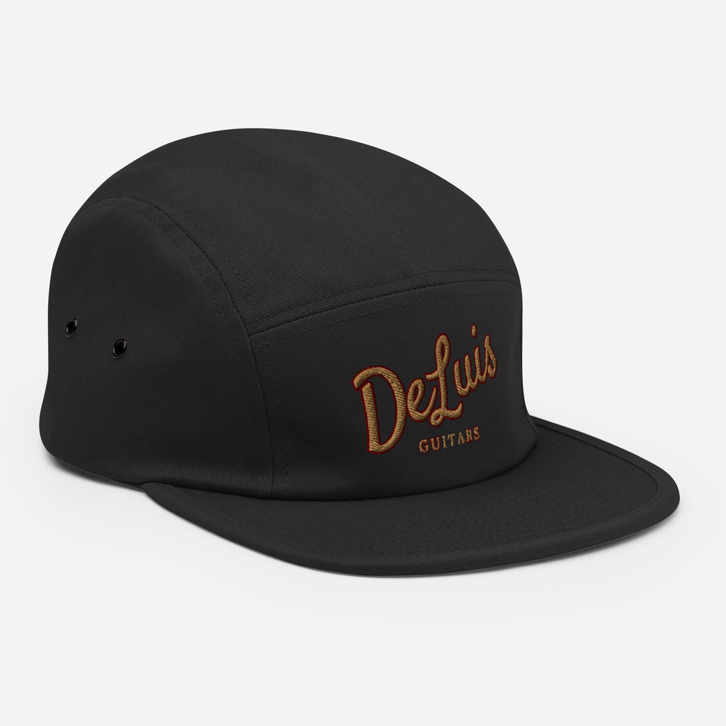 DeLuis Guitars Embroidered Five Panel Cap